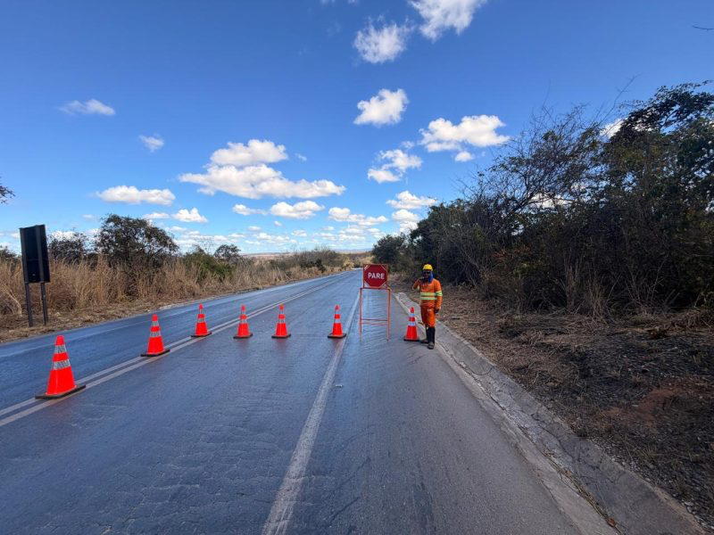 BR-251 tera obras em nove trechos do Norte de Minas nesta quarta-feira