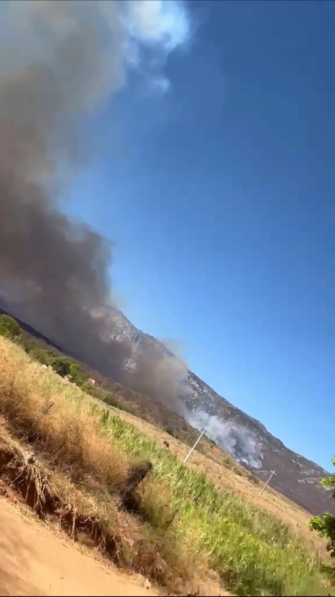 Incêndio florestal de grandes proporções atinge área de difícil acesso na Serra Geral — foto 3